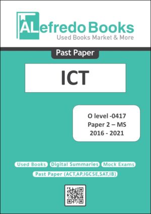 cover pastpapers O level paper 2 ICT MS