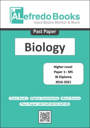 cover pastpapers IB Biology P1 MS