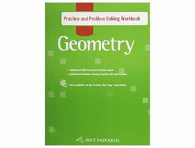 The Holt McDougal Geometry Curriculum