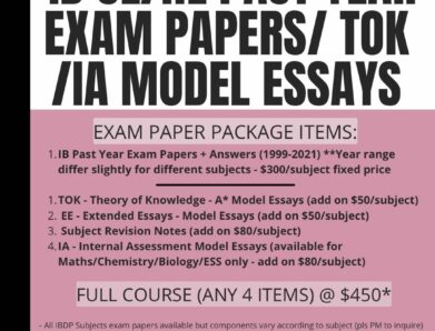 IB Past Papers: Best Resources to Prepare for the IB Diploma Exams