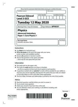 How to Study Past Paper Questions With Answers For Edexcel Exams