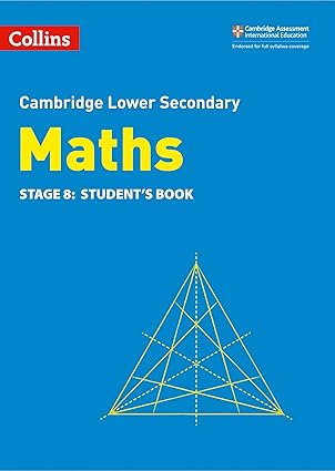 Collins Cambridge Lower Secondary Maths Stage 8 Students Book